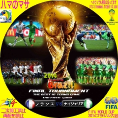 ２０１４ワールドカップ　ブラジル大会　ベスト16　フランスVSナイジェリア