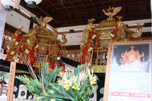 2014京都祇園祭り八坂神社境内1
